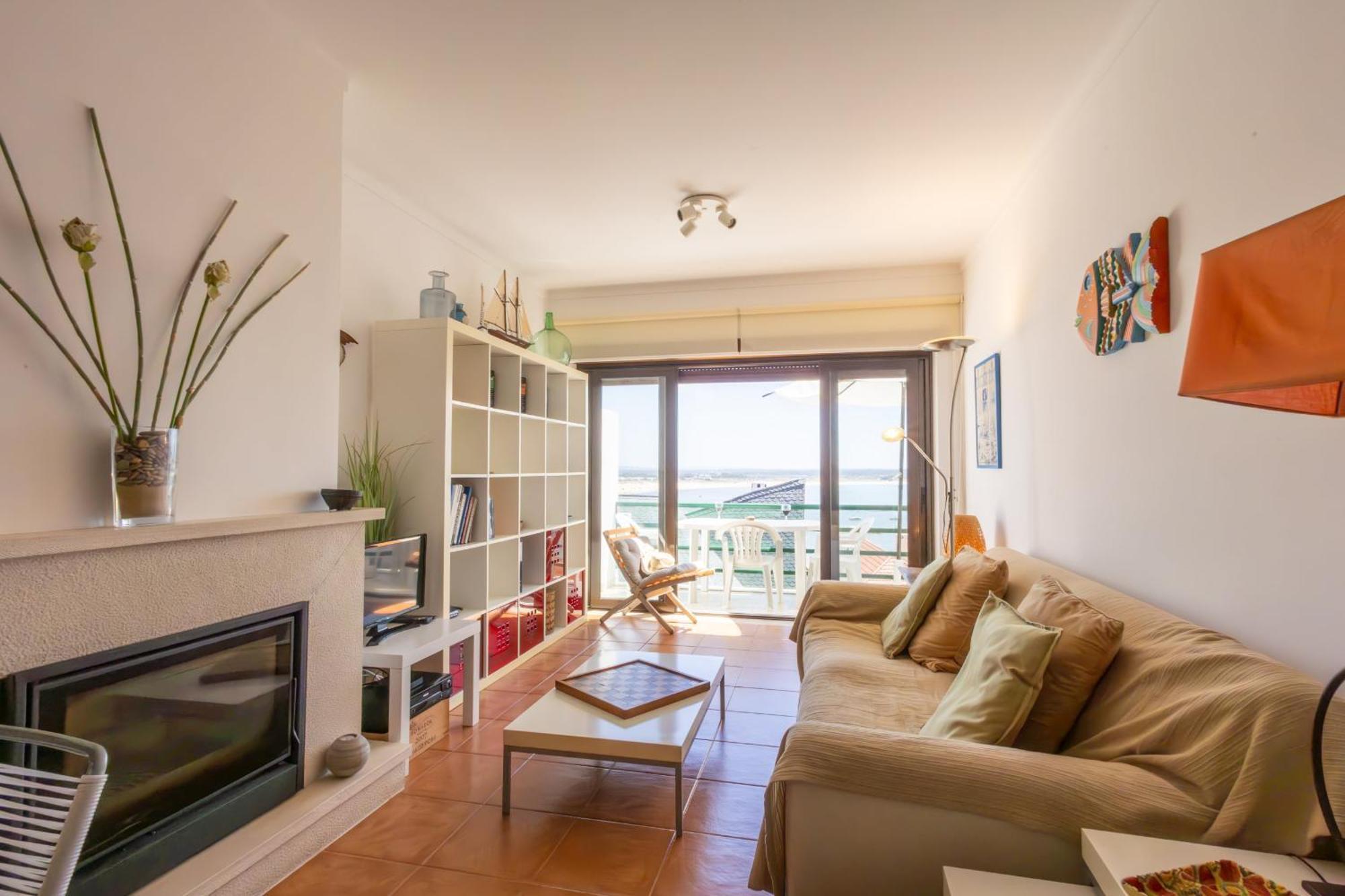 Concha Mar Com Vista Sobre A Baia Apartment São Martinho do Porto Exterior foto